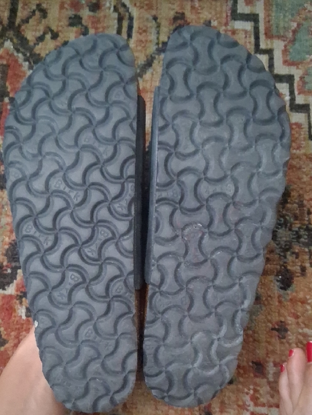 Birkenstock Women's Black Strappy Sandals - Picture 2 of 3